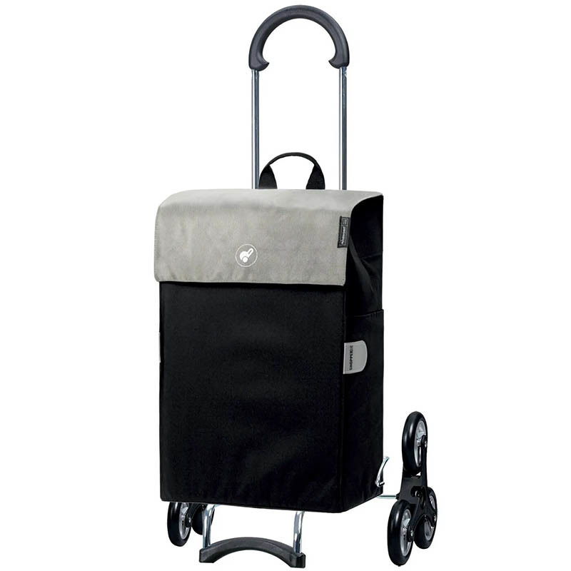 

Хозяйственная сумка-тележка Andersen Treppensteiger Scala Shopper Hera Silver