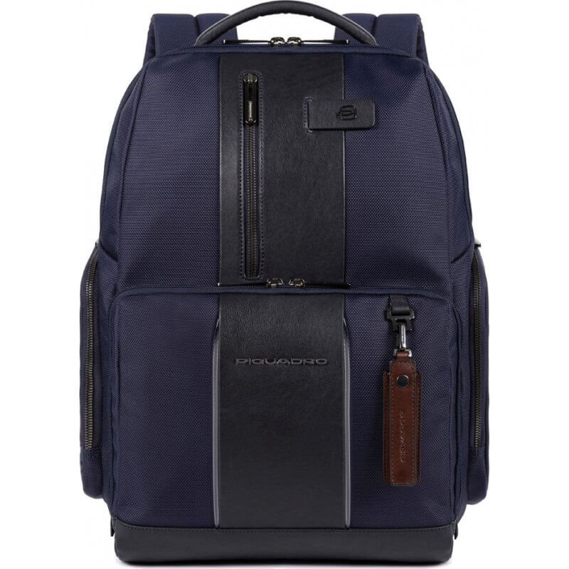 

Городской рюкзак Piquadro Brief2 Blue для ноутбука 15.6" с LED 29л