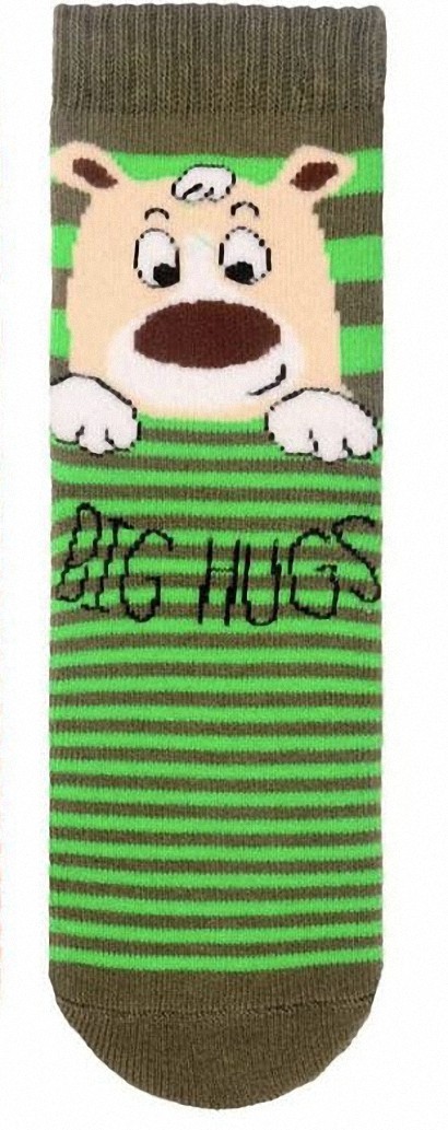 

Детские махровые носки для мальчиков Bross антискользящие теплые носочки для детей с тормозами мишка зеленые 5-7 л р 110 - 116 см р - Арт. 18352, Детские махровые носки для мальчиков Bross антискользящие теплые носочки для детей с тормозами мишка зеленые 