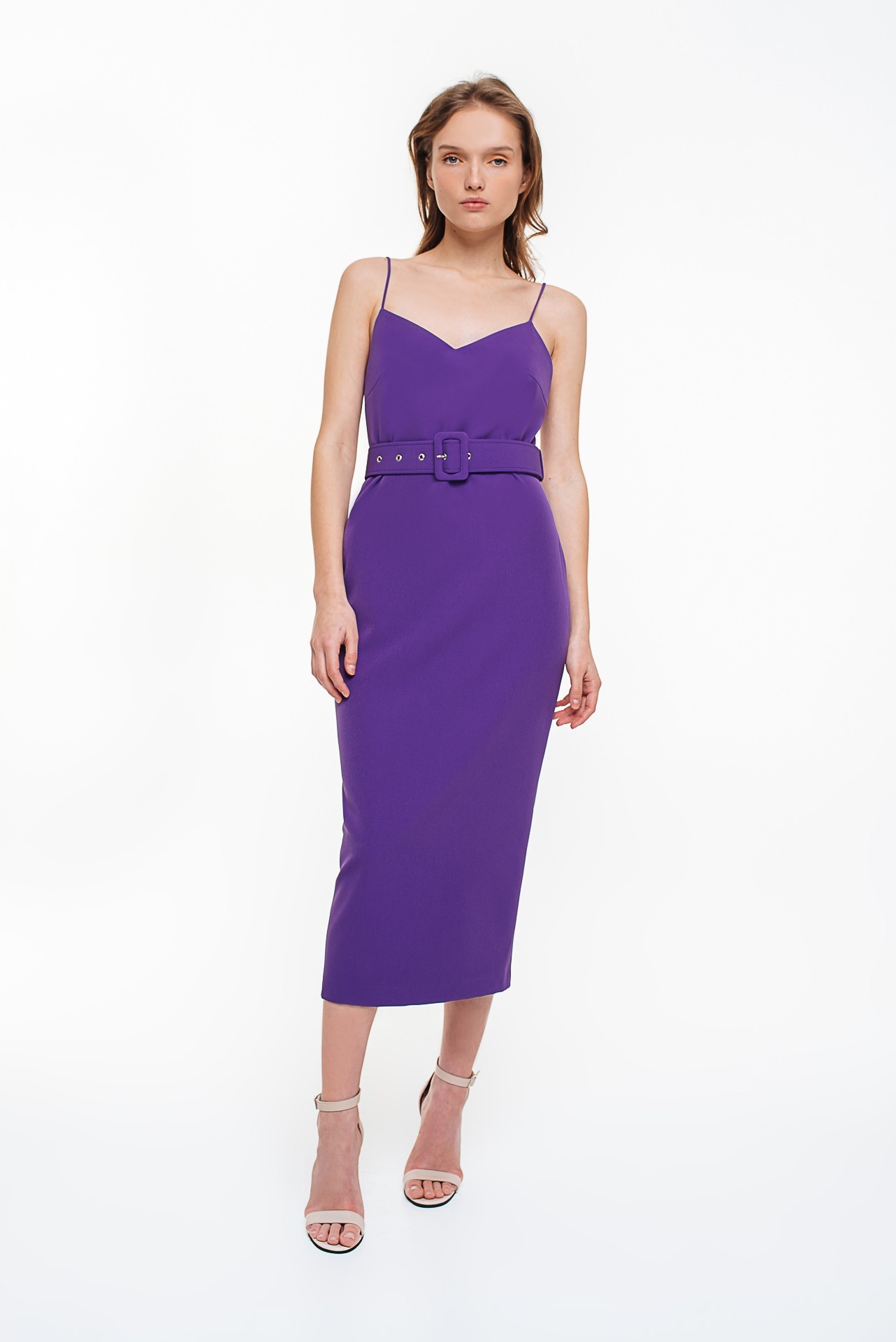 

Платье Magnetic с открытой спиной пурпурного цвета, Платье Magnetic с открытой спиной пурпурного цвета S