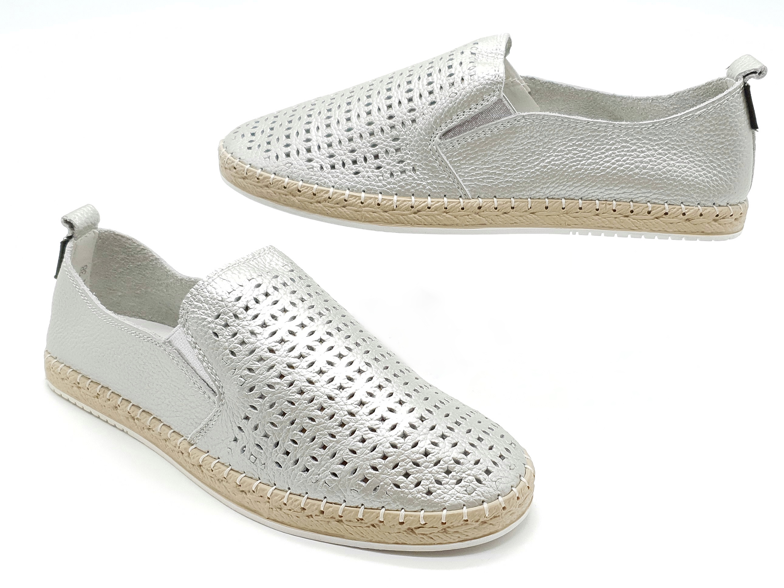 

Жіночі сліпери All Shoes сірі шкіряні AS-15-1 25 см 40(р)