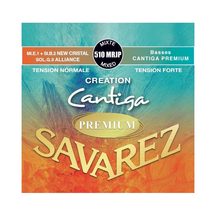 

Струны для классической гитары Savarez 510MRJP Creation Cantiga Mixed Tension