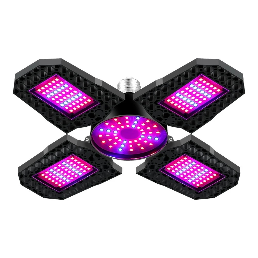 

Фитолампа полного спектра для растений FG 792 Черный 150 Вт на 240 светодиодов