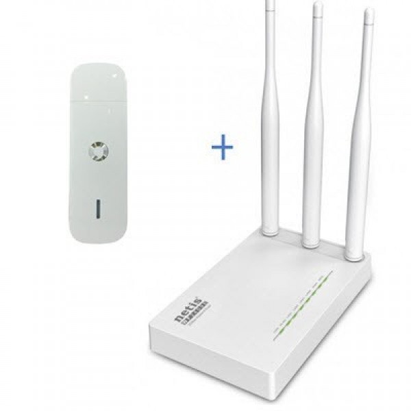 

Комплект WiFi роутер Netis MW5230 + 3G/4G модем Huawei K5160