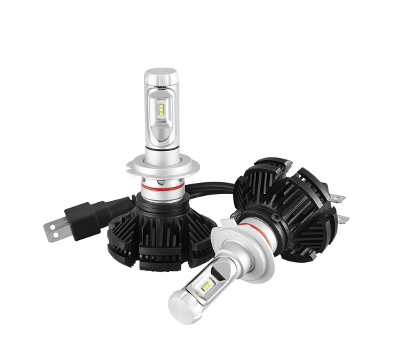 Светодиодные автомобильные лампы для фар led лампочки с радиатором и .