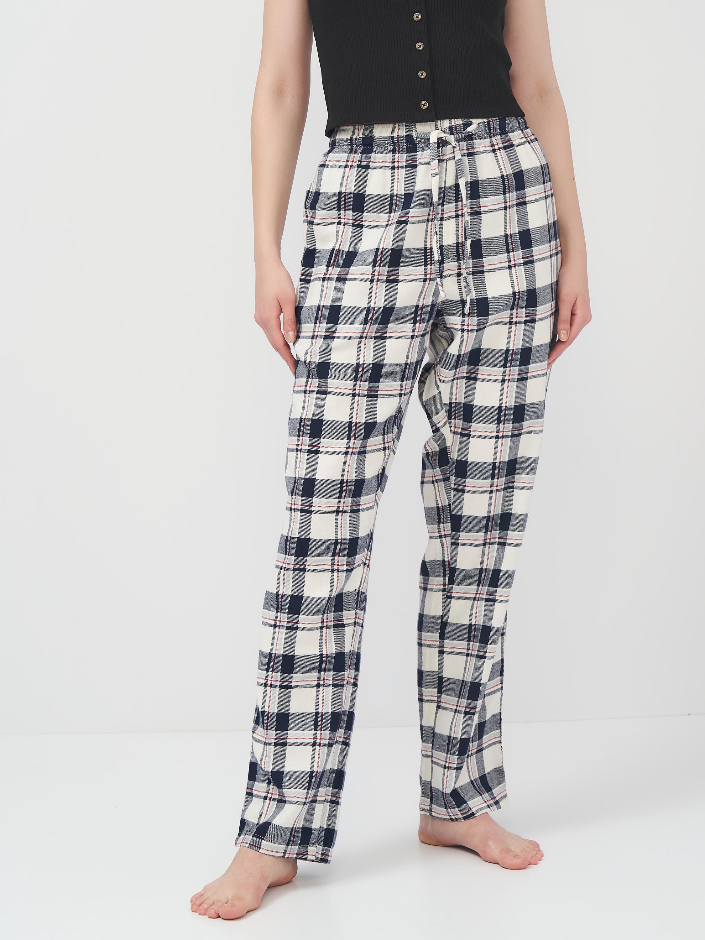 

Пижамные брюки H&M 8111072abr  Белые, Пижамные брюки H&M 8111072abr L Белые