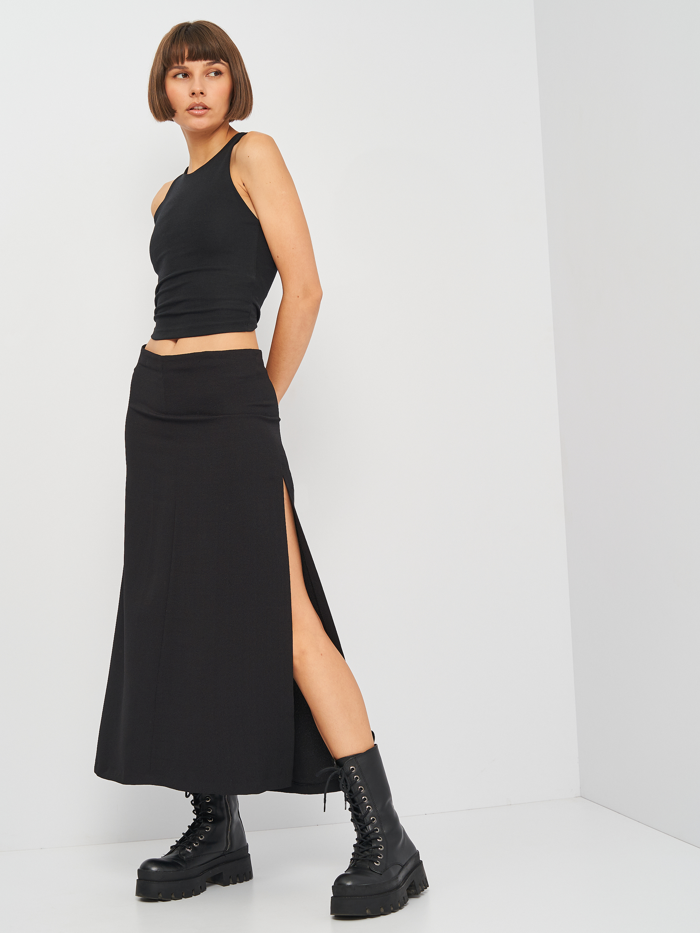 

Юбка Zara  черный 8784502800, Юбка Zara M черный 8784502800