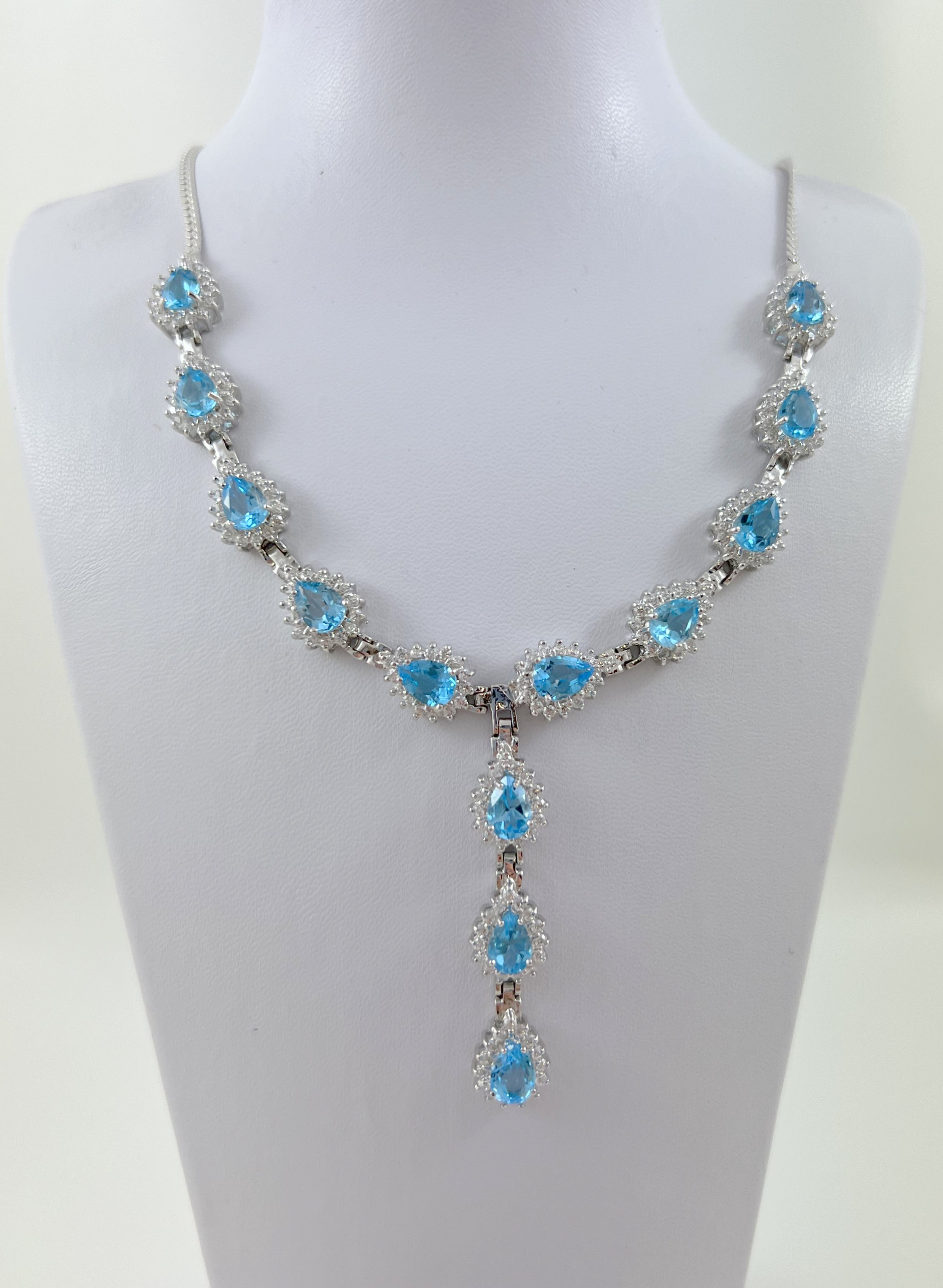 

Колье серебряное FS006-гт