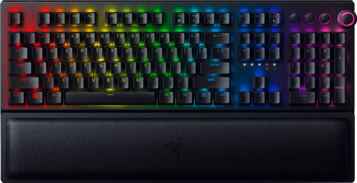 

Клавиатура Razer BlackWidow V3 Pro Yellow Switch US (RZ03-03531700-R3M1)