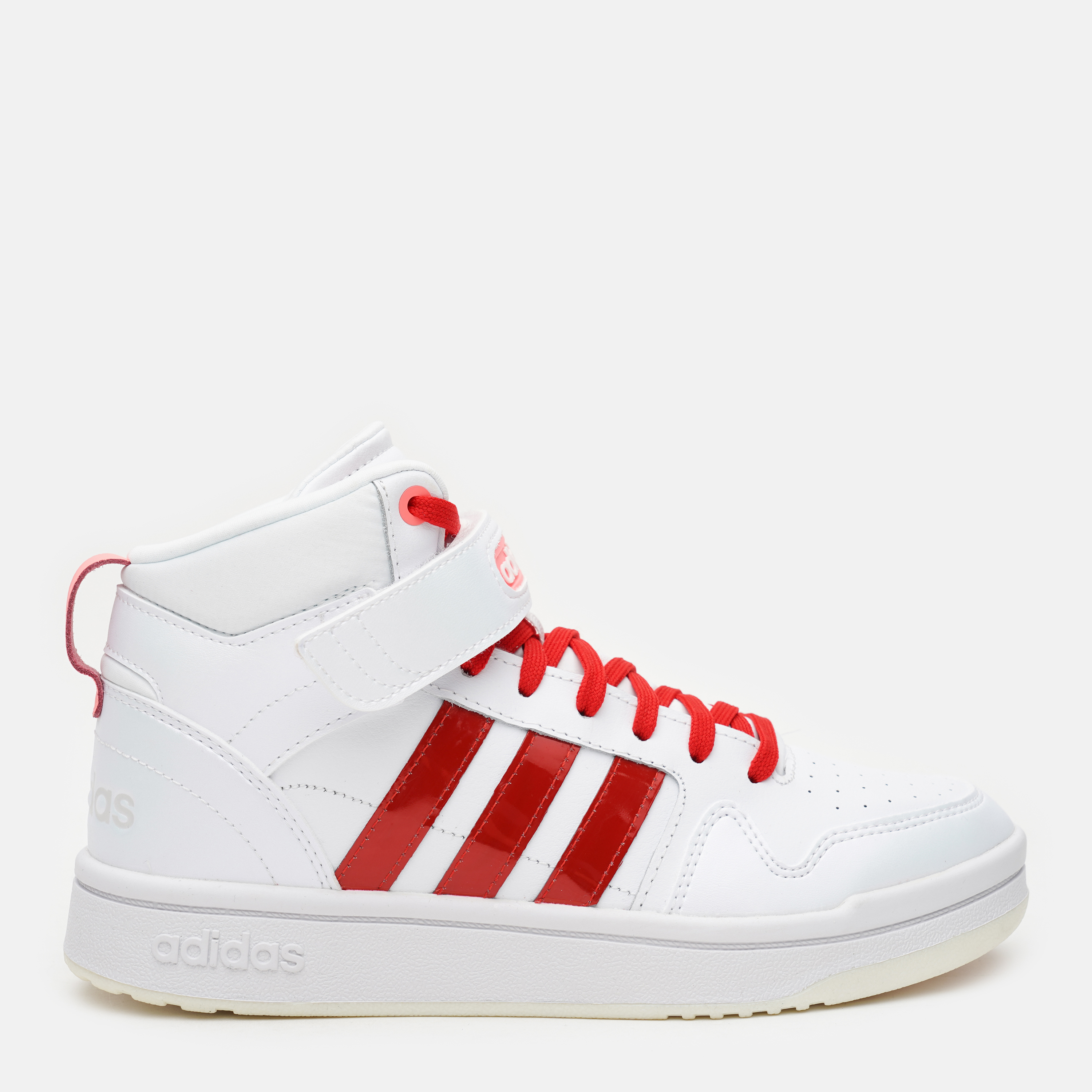 

Кеды Adidas Postmove Mid W GZ3799 39.5 (6UK) 24.5 см Ftwwht/Vivred/Acired