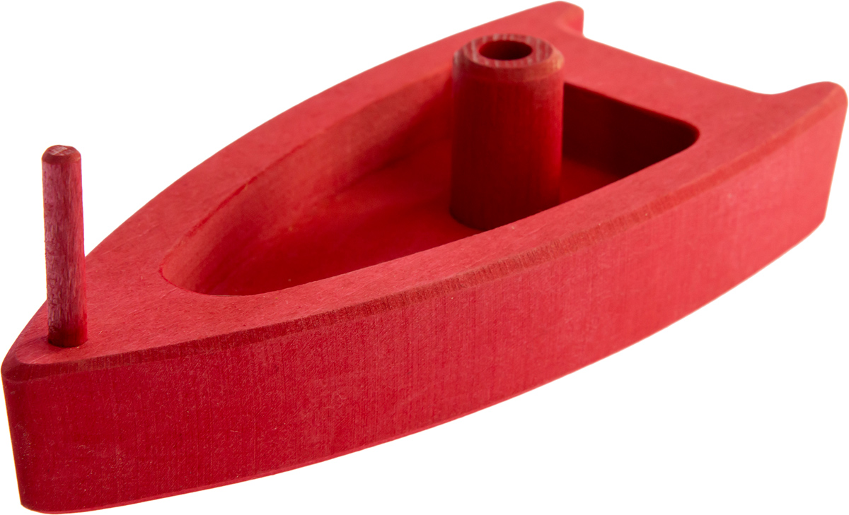 

Кораблик деревянный Nic Красный 12.5 см (NIC526460) (4038162520179)