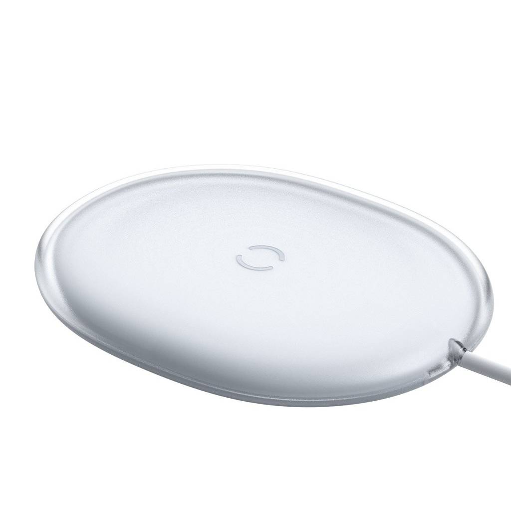 

Беспроводное зарядное устройство Baseus Jelly 15W White (WXGD-02)