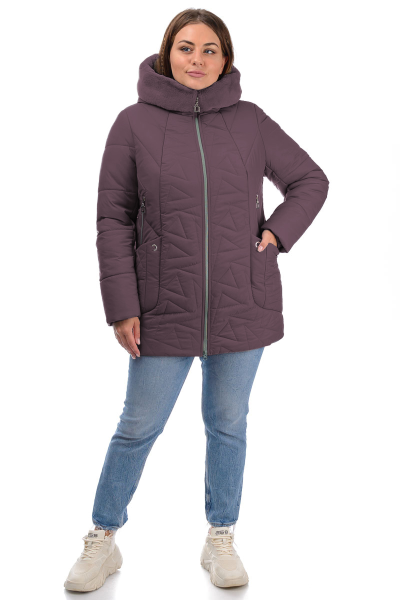 

Куртка Val Leo collection 00291-3 лиловая, Куртка Val Leo collection 00291-3 лиловая 58