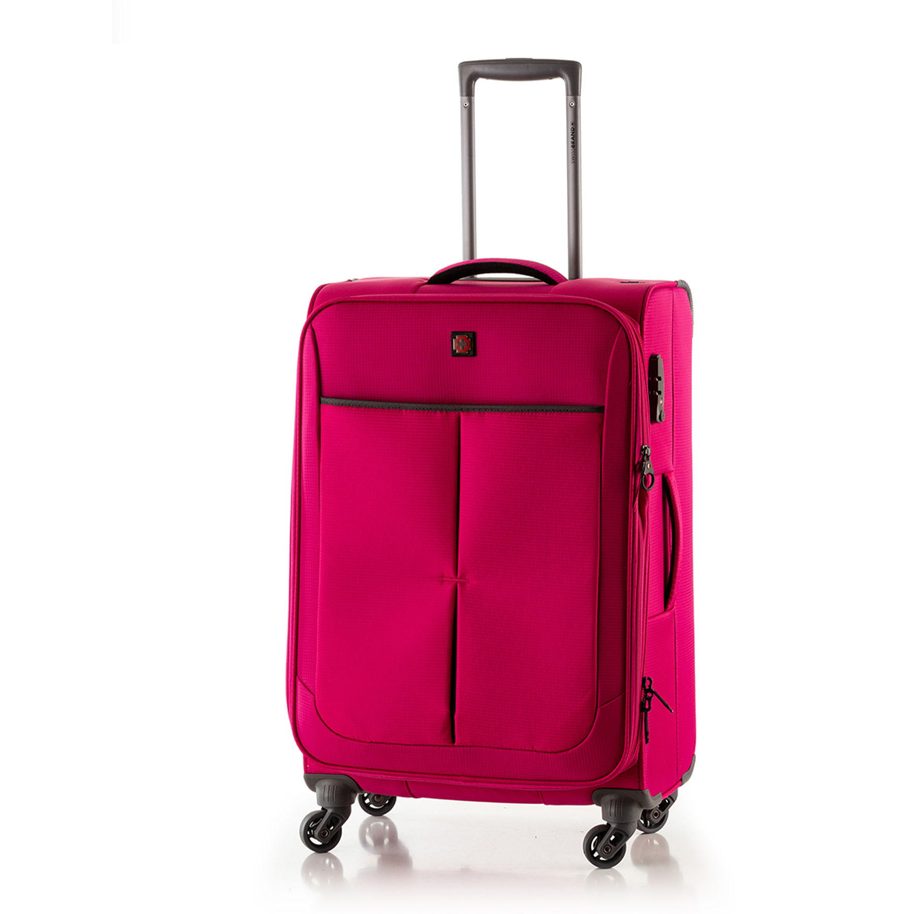 

Чемодан Swissbrand Silkeborg (S) Fuchsia/Light Grey (SWB_LLSIL941S)