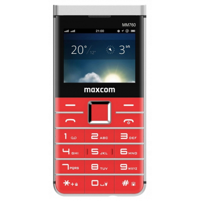 

Мобильный телефон Maxcom MM760 Red