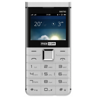 

Мобильный телефон Maxcom MM760 White