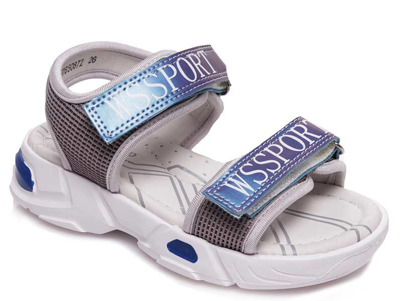 

Сандалии детские для девочки Weestep 00-00003614 Серый р.26 (16,5 см.)
