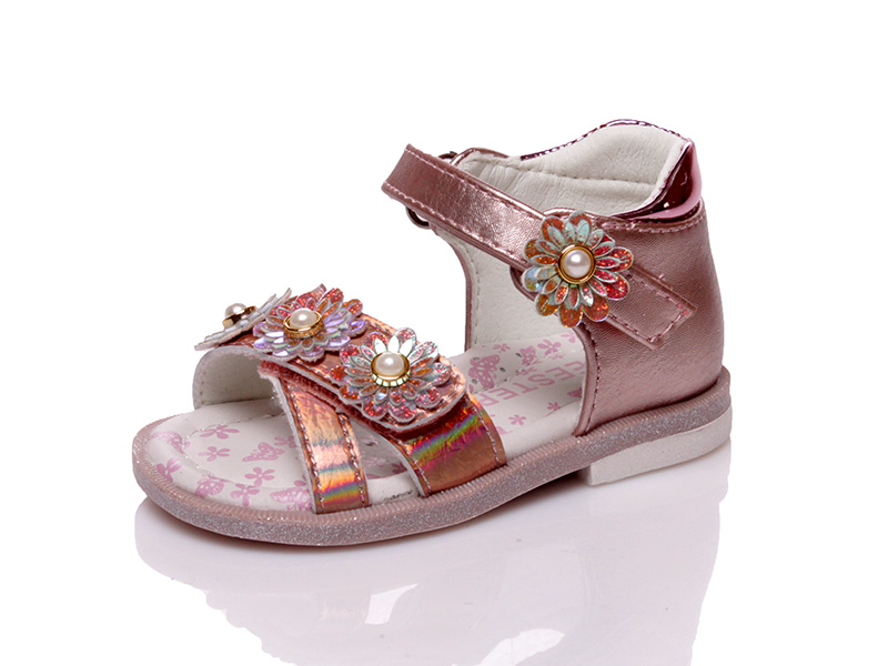

Босоножки детские лето для девочки Weestep 00-00007231 Розовый р.22 (14,7 см.)