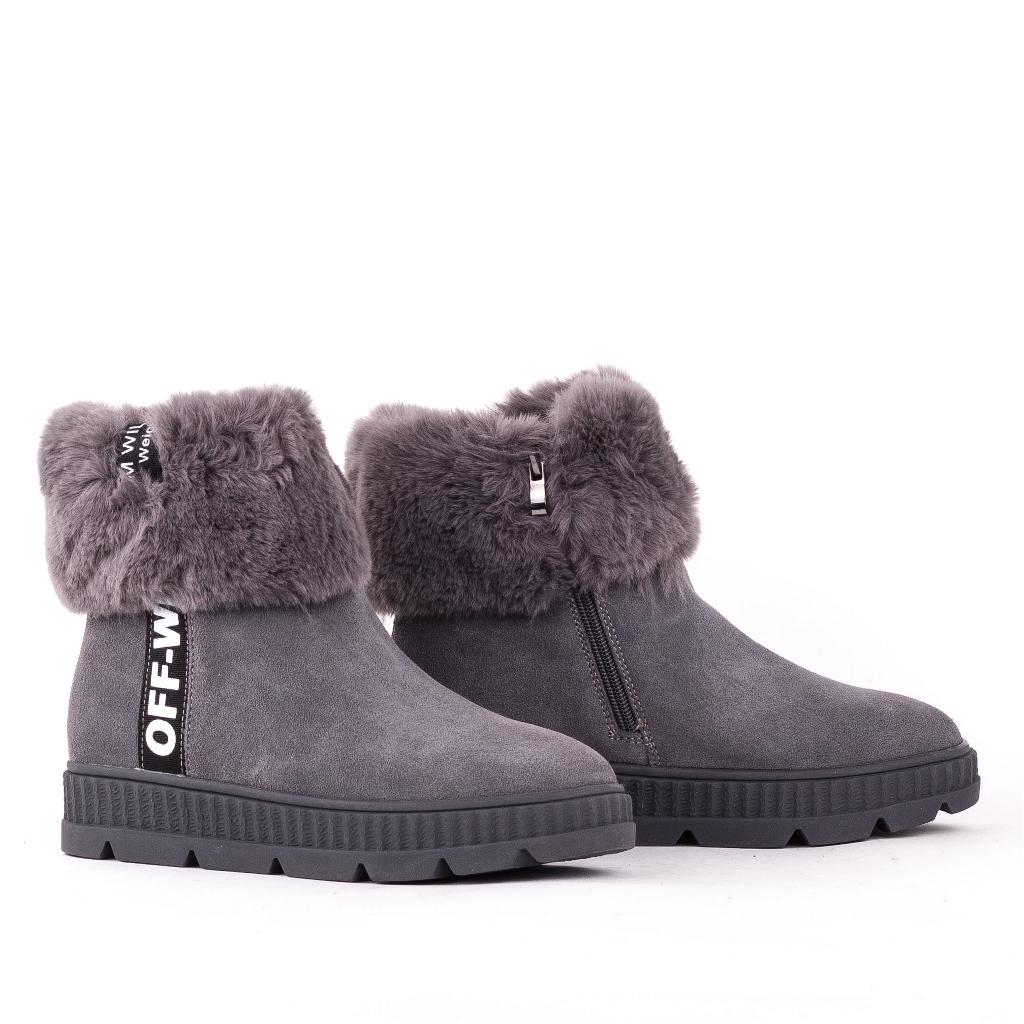 

Ботинки женские зима Allshoes 00-00004950 Серый р.36 (22,5 см.)