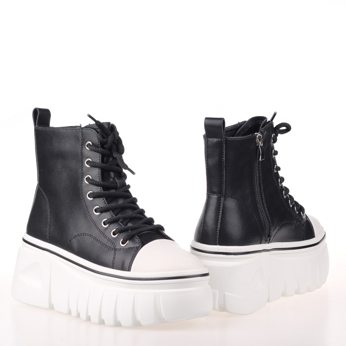 

Ботинки женские деми Allshoes 00-00006267 Черный р.37 (23 см.)