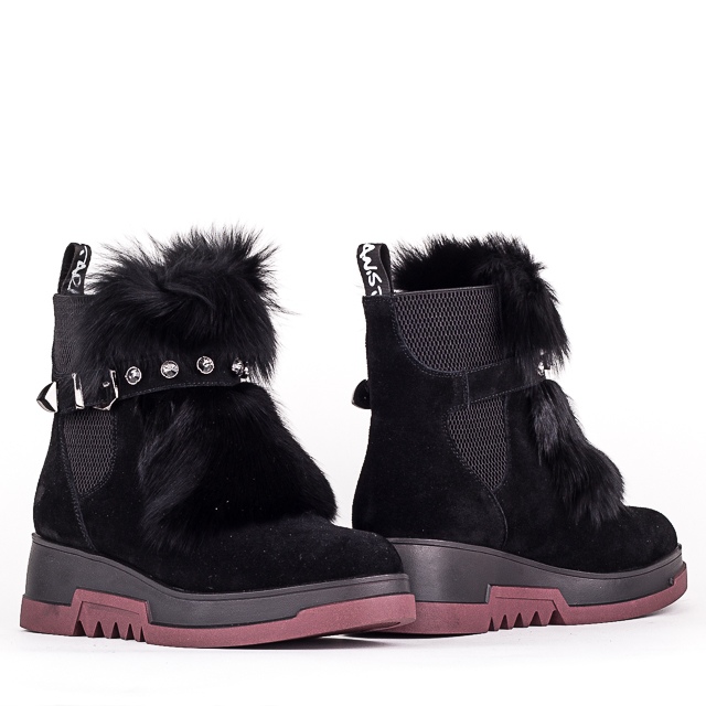 

Ботинки женские зима Allshoes 00-00005263 Черный р.39
