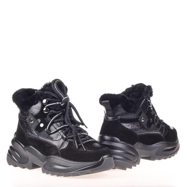 

Ботинки женские зима Allshoes 00-00005849 Черный р.39 (24 см.)