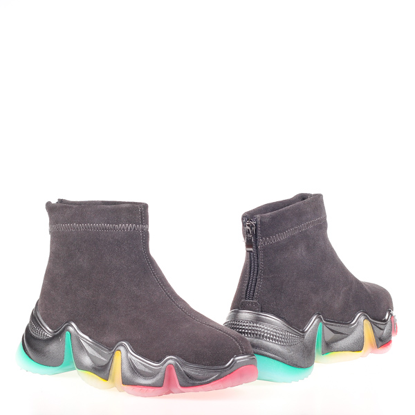 

Ботинки женские деми Allshoes 00-00005873 Серый р.39 (24 см.)
