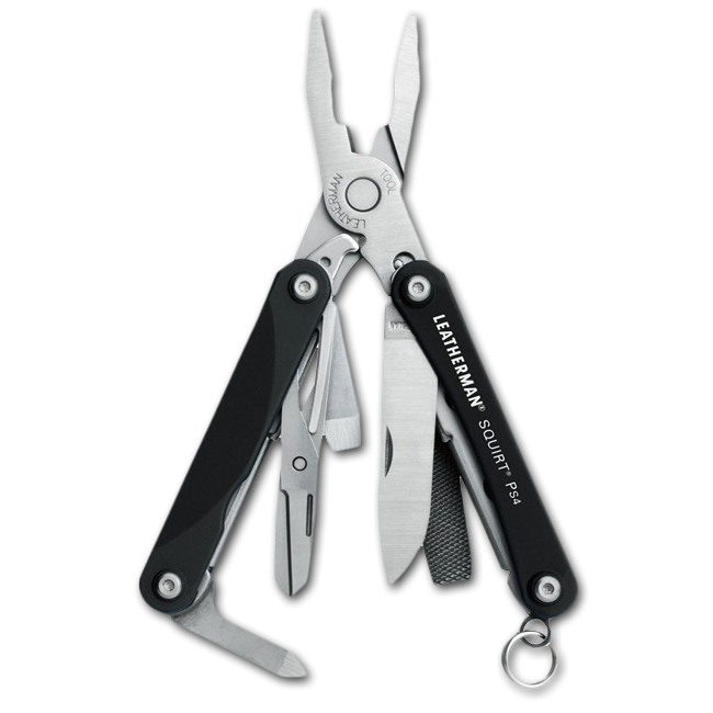 

831233 Набір LEATHERMAN Squirt PS4 black, коробка