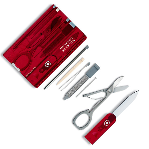 

0.7100.T Набір Victorinox Swiss Card Rubi червоний