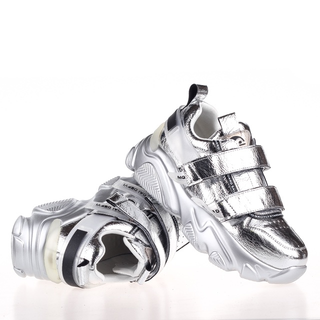 

Кроссовки женские деми Allshoes 00-00005654 Серебристый р.37 (24,0 см.)