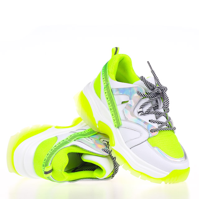 

Кроссовки женские деми Allshoes 00-00005459 Зеленый р.37 (23 см.)