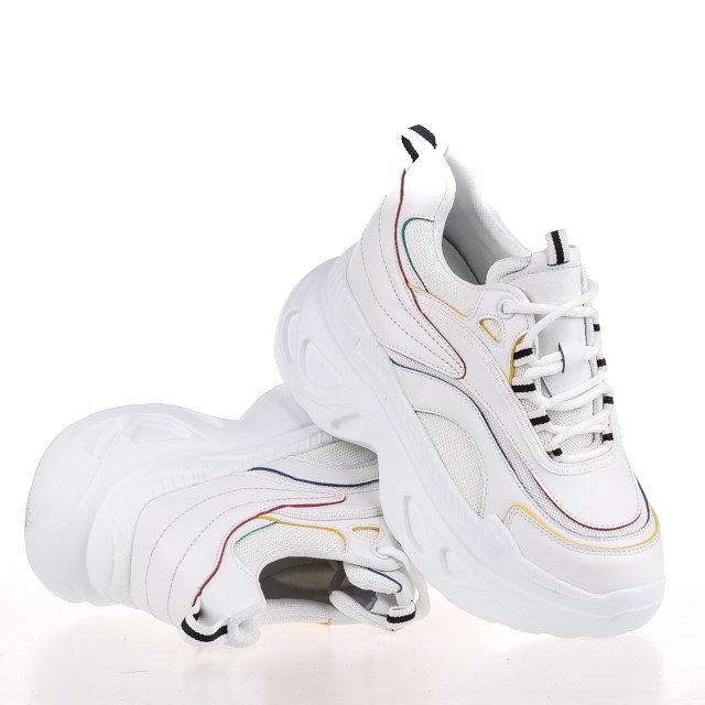 

Кроссовки женские деми Allshoes 00-00005553 Белый р.36 (22,5 см.)
