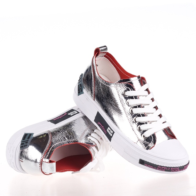 

Кеды женские деми Allshoes 00-00005652 Никель р.39 (24 см.)