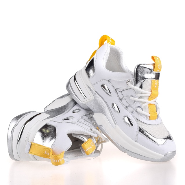 

Кроссовки женские деми Allshoes 00-00005482 Белый р.37 (24,0 см.)