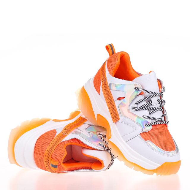 

Кроссовки женские деми Allshoes 00-00005452 Оранжевый р.36 (23,5 см.)