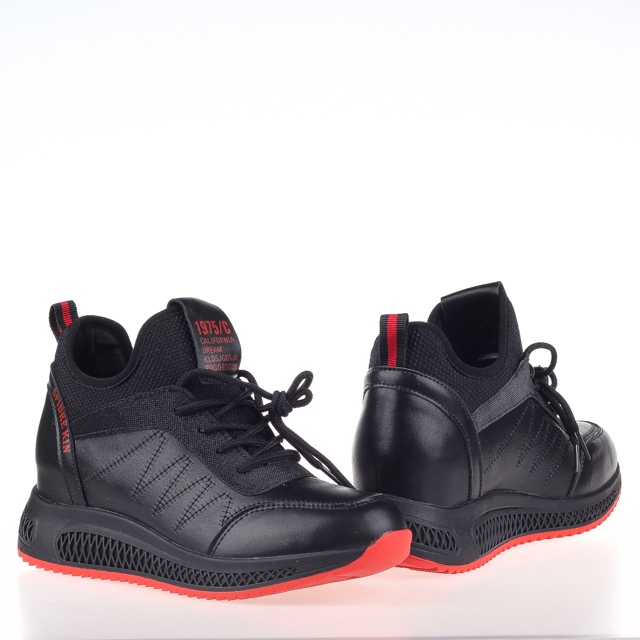 

Кроссовки женские деми Allshoes 00-00006439 Черный р.37