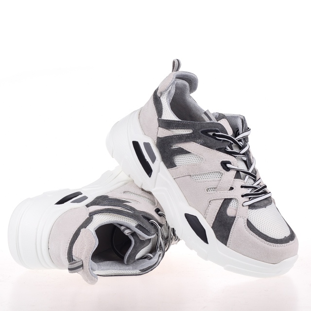 

Кроссовки женские деми Allshoes 00-00005557 Бежевый р.38 (24,5 см.)