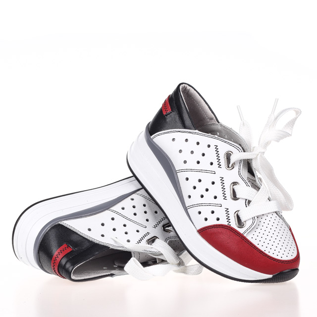 

Кроссовки женские деми Allshoes 00-00005597 Красный р.41 (26 см.)