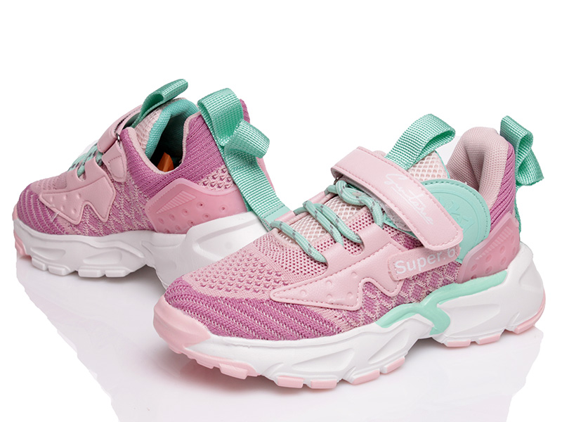 

Кроссовки детские деми для девочки Kidsmix 00-00006649 Розовый р.36 (22 см.)