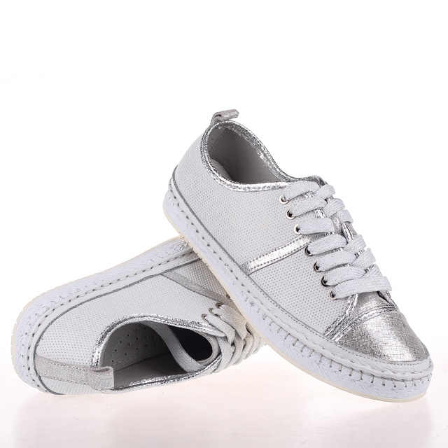 

Мокасины женские деми Allshoes 00-00005547 Белый р.38 (24 см.)