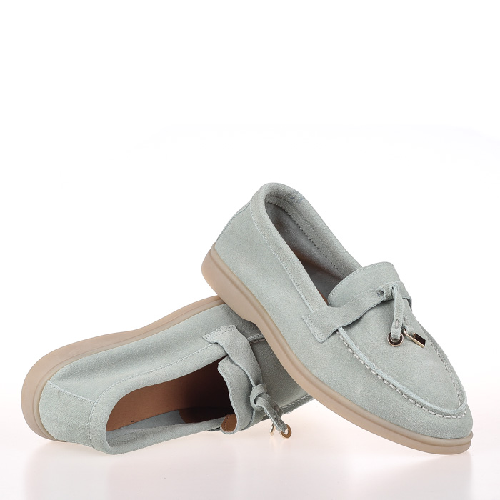 

Мокасины женские деми Lonza 00-00006311 Зеленый р.39 (25,5 см.)