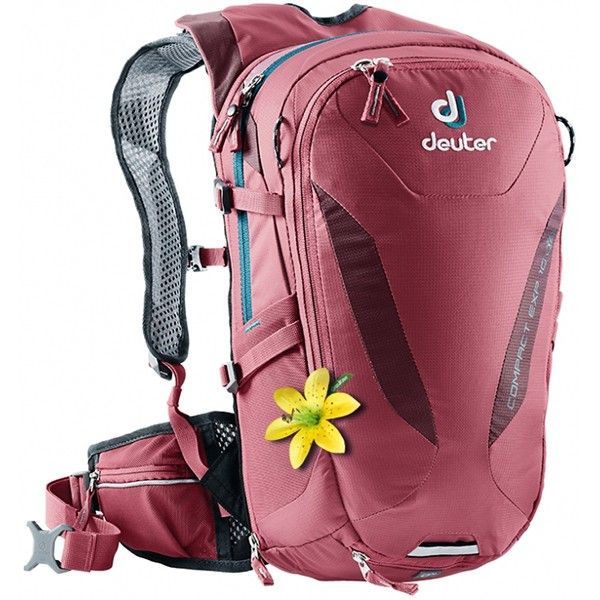 

Рюкзак Deuter Compact EXP 10 SL колір 5527 cardinal-maron (3200115 5527)