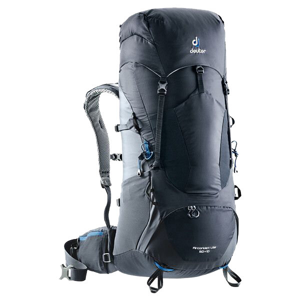 

Рюкзак Deuter Aircontact Lite 50+10 колір 7403 black-graphite (3340318 7403)