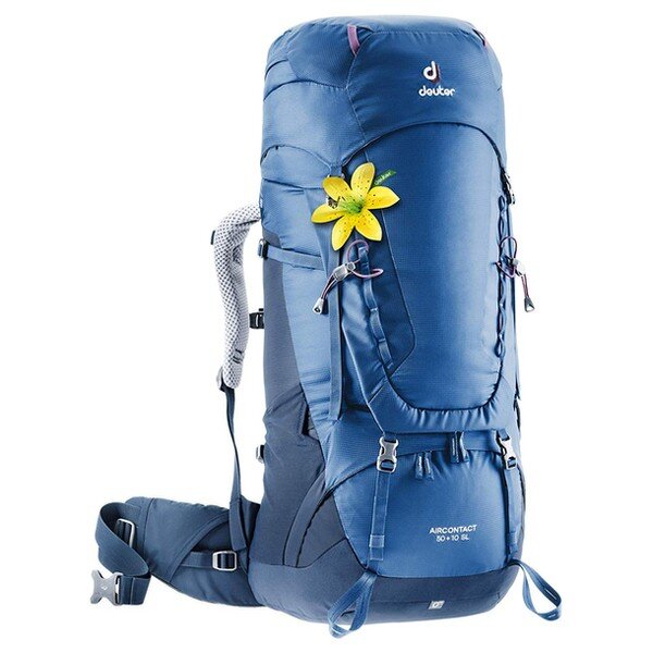 

Рюкзак Deuter Aircontact 50 + 10 SL колір 3399 steel-midnight (3320219 3399)