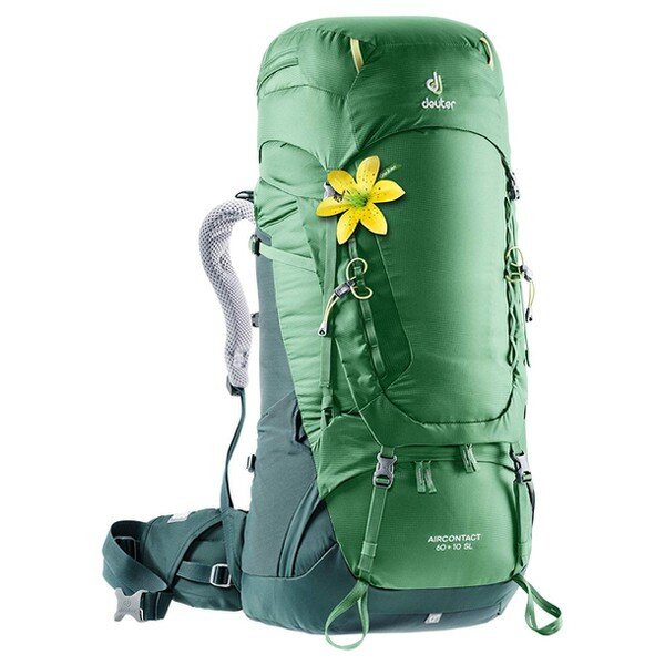 

Рюкзак Deuter Aircontact 60 + 10 SL колір 2238 leaf-forest (3320419 2238)