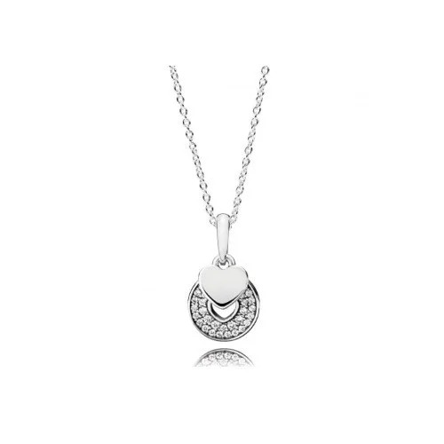 

Подвеска на Цепочке Пандора Праздничные Сердца #390404CZ-70