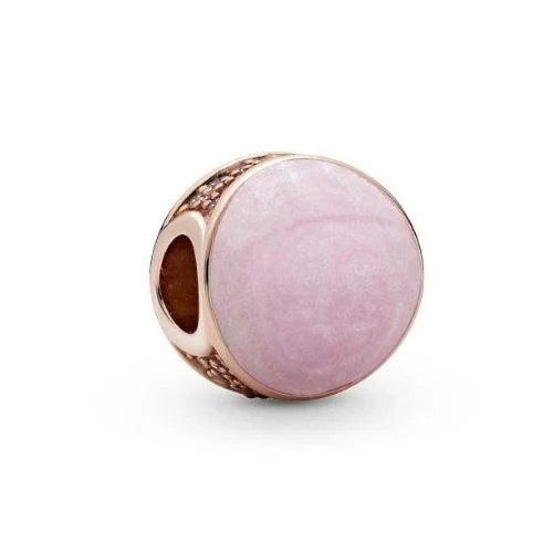 

Серебряный Шарм Пандора Rose Розовый Завиток #789306C01