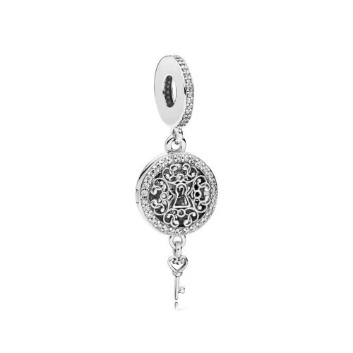 

Серебряный Шарм-Подвеска Пандора Ключ К Сердцу Королевы #797660CZ