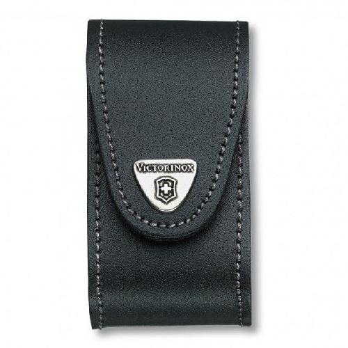 

Чохол Victorinox поясний чорний шкіряний 4.0521.3