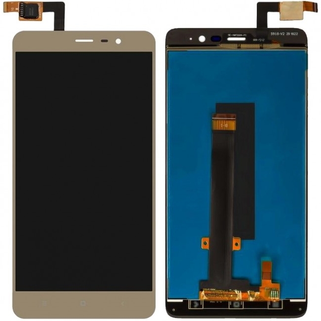 

Дисплей Xiaomi Redmi Note 3, Note 3 Pro complete Gold (147mm*73mm)